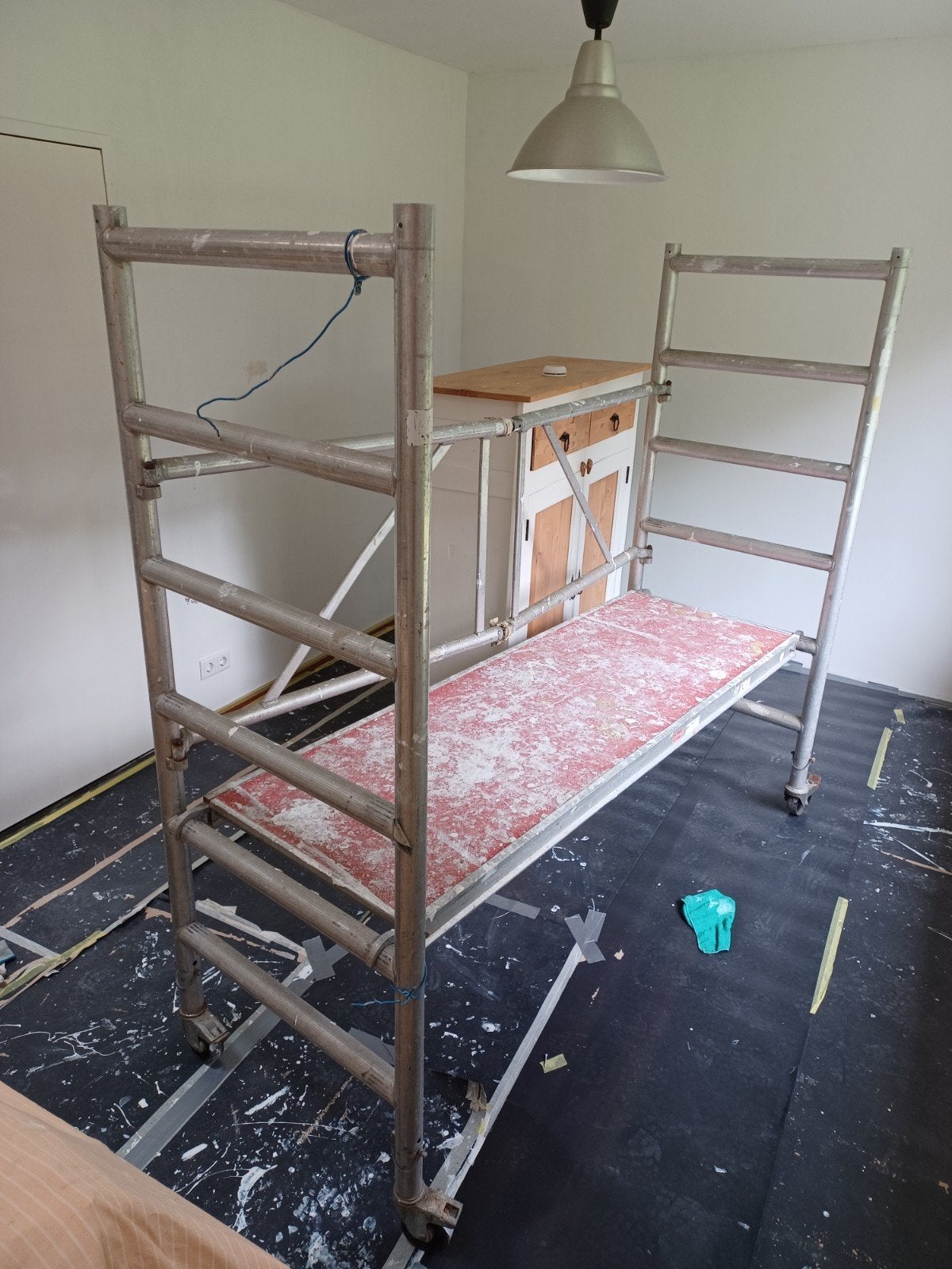 Kamersteiger, Doe-het-zelf en Verbouw, Steigers, Ophalen, Gebruikt, Rolsteiger of Kamersteiger, Minder dan 2 meter