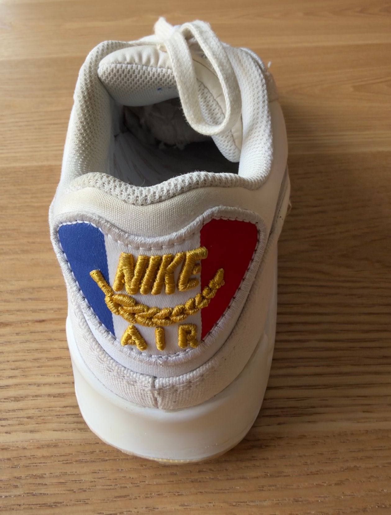 Nike Air Max 90 City Pack 'Paris', Ophalen, Wit, Sneakers of Gympen, Zo goed als nieuw