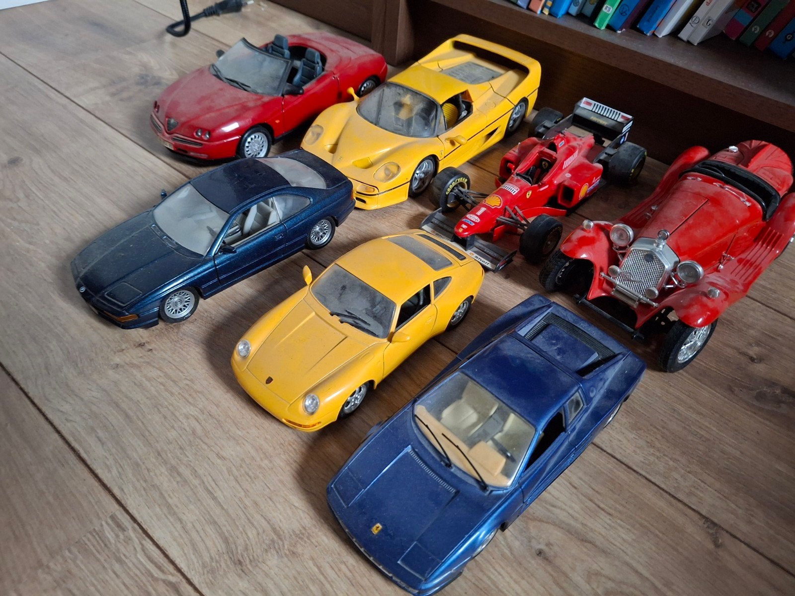 Set Bburago / Masito schaalmodellen, jaren 90, Hobby en Vrije tijd, Modelauto's | 1:18, Ophalen, Gebruikt, Auto, Bburago