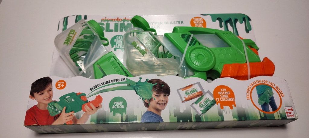 Nickelodeon slime hyper blaster, Ophalen of Verzenden, Nieuw