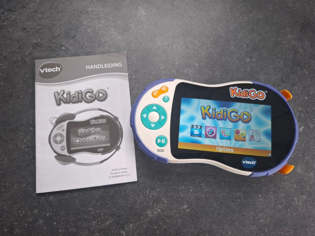 VTech KidiGO met handleiding - Draagbare Mediaspeler, Ophalen of Verzenden, Gebruikt, 4 tot 6 jaar