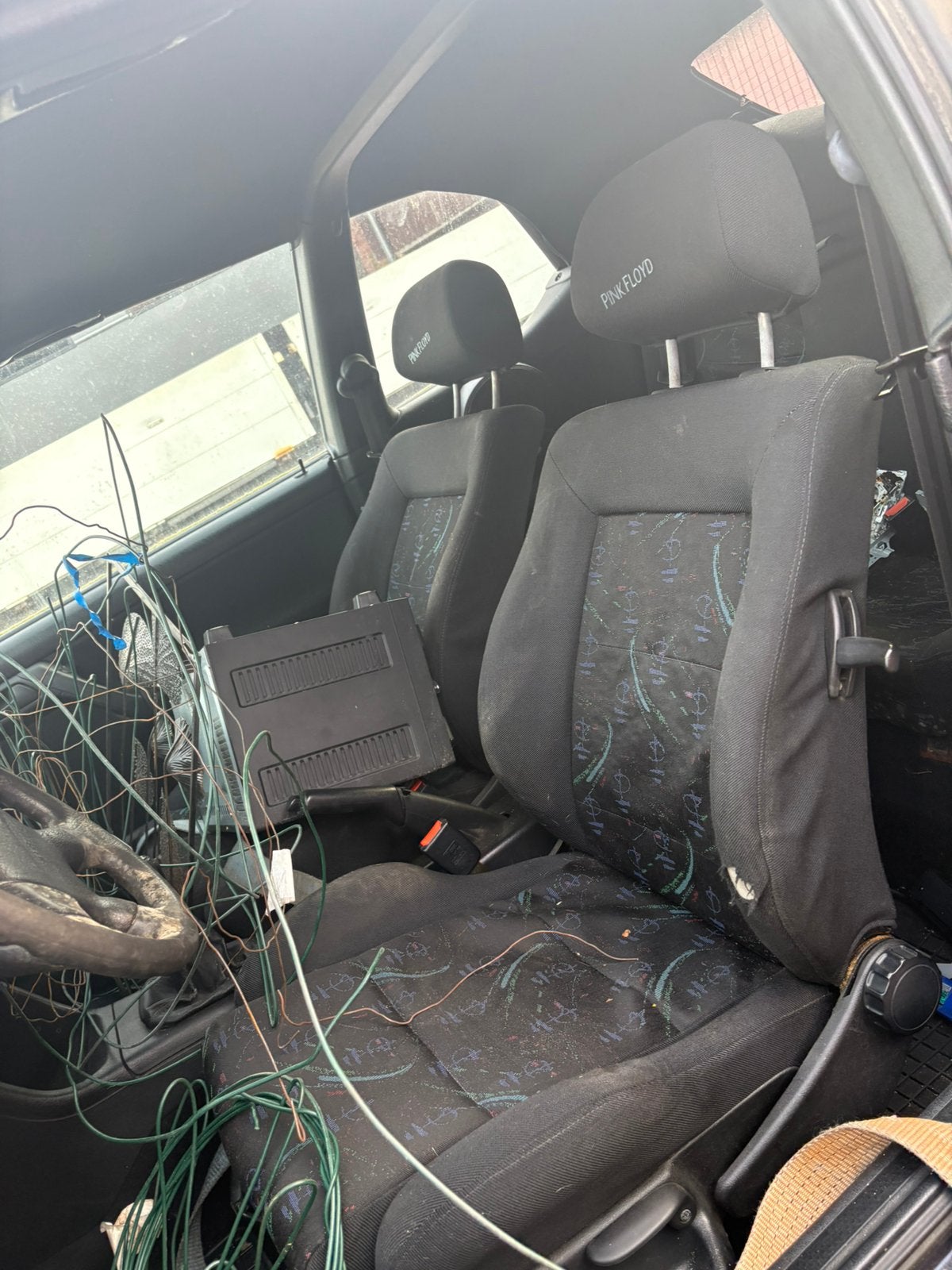 Golf 3cabrio pink floyd interieur., Ophalen, Gebruikt, Volkswagen