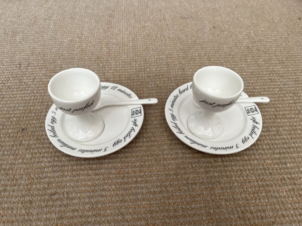 Rivièra Maison | Perfect Egg Cup Set | 2 stuks eierdoppen, Overige materialen, Gebruikt, Overige merken, Overige typen