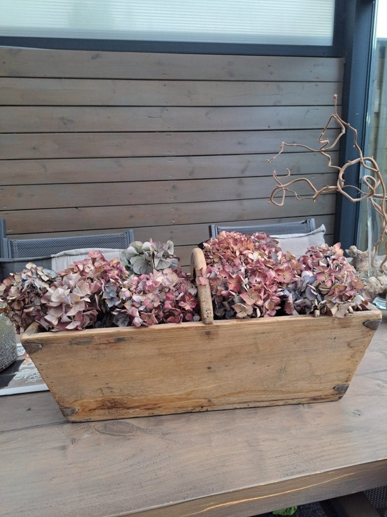 plukmand oud hout aura peeperkorn, Ophalen, Zo goed als nieuw, Hout, Landelijk