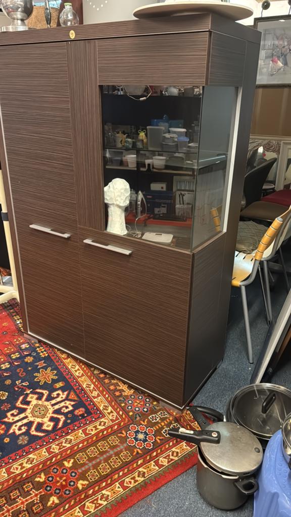 mooie wandkast / servies kast Schatkamer arnhem, Huis en Inrichting, Ophalen, Gebruikt, X, 25 tot 50 cm