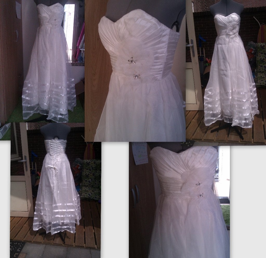nieuwe bruidsjurk trouwjurk maat 34/36 ivoor, Kleding | Dames, Trouwkleding en Trouwaccessoires, Trouwjurk, Wit, All2wish4, Nieuw