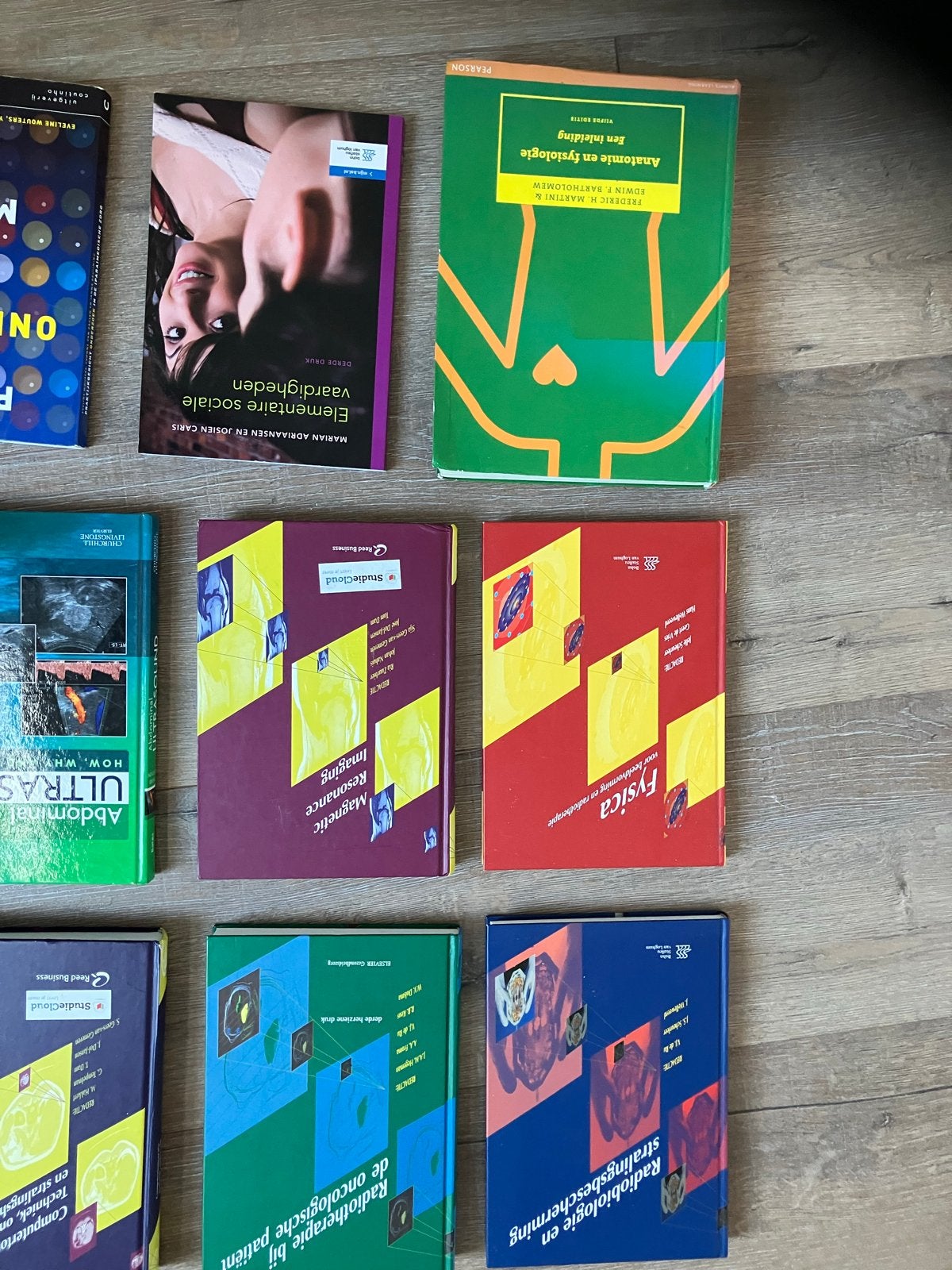MBRT en Medische studieboeken (Radiol., Anato., Fysiol.), Boeken, Ophalen, Beta, Zo goed als nieuw, HBO
