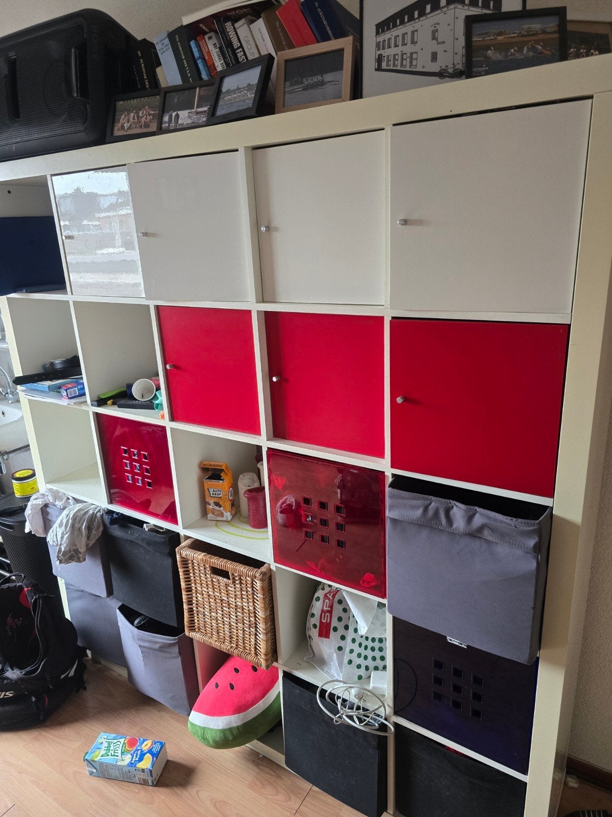 Ikea Kallax kast 200x200cm (excl. bakken/deurtjes), Ophalen