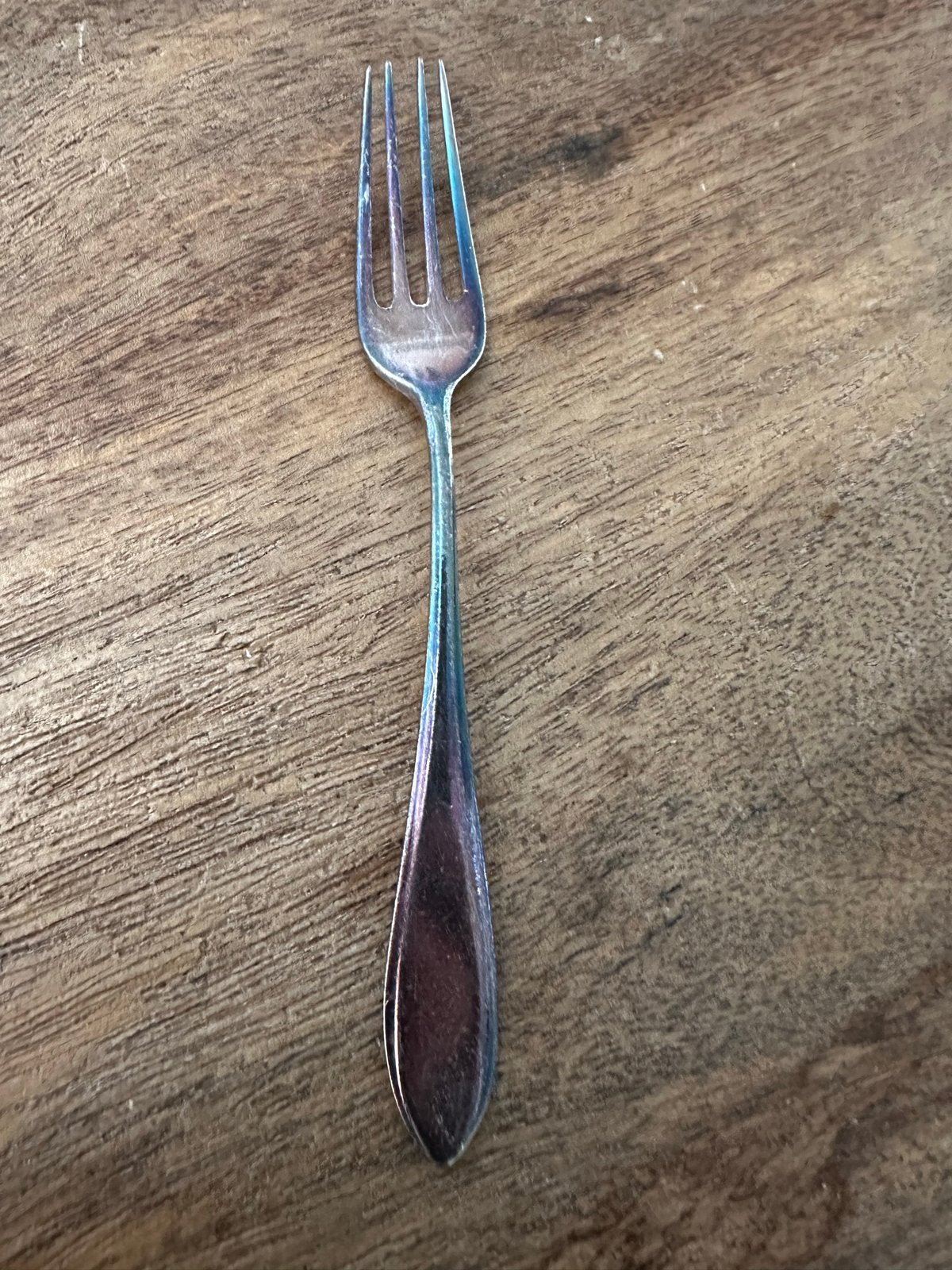 Vintage Keltum verzilverde vork, Ophalen of Verzenden