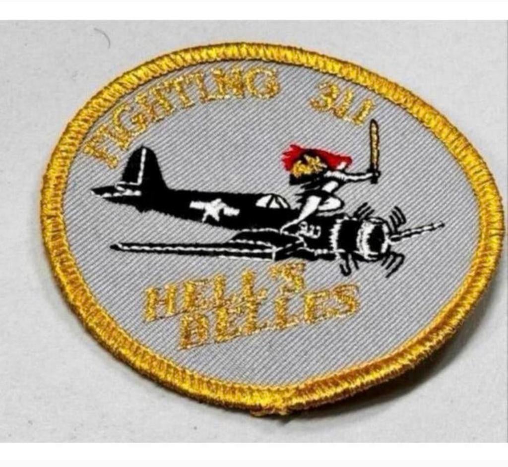 Fighting 311 Hell's Bells marine corps Patch badge WII nieuw, Amerika, Ophalen of Verzenden, H, H