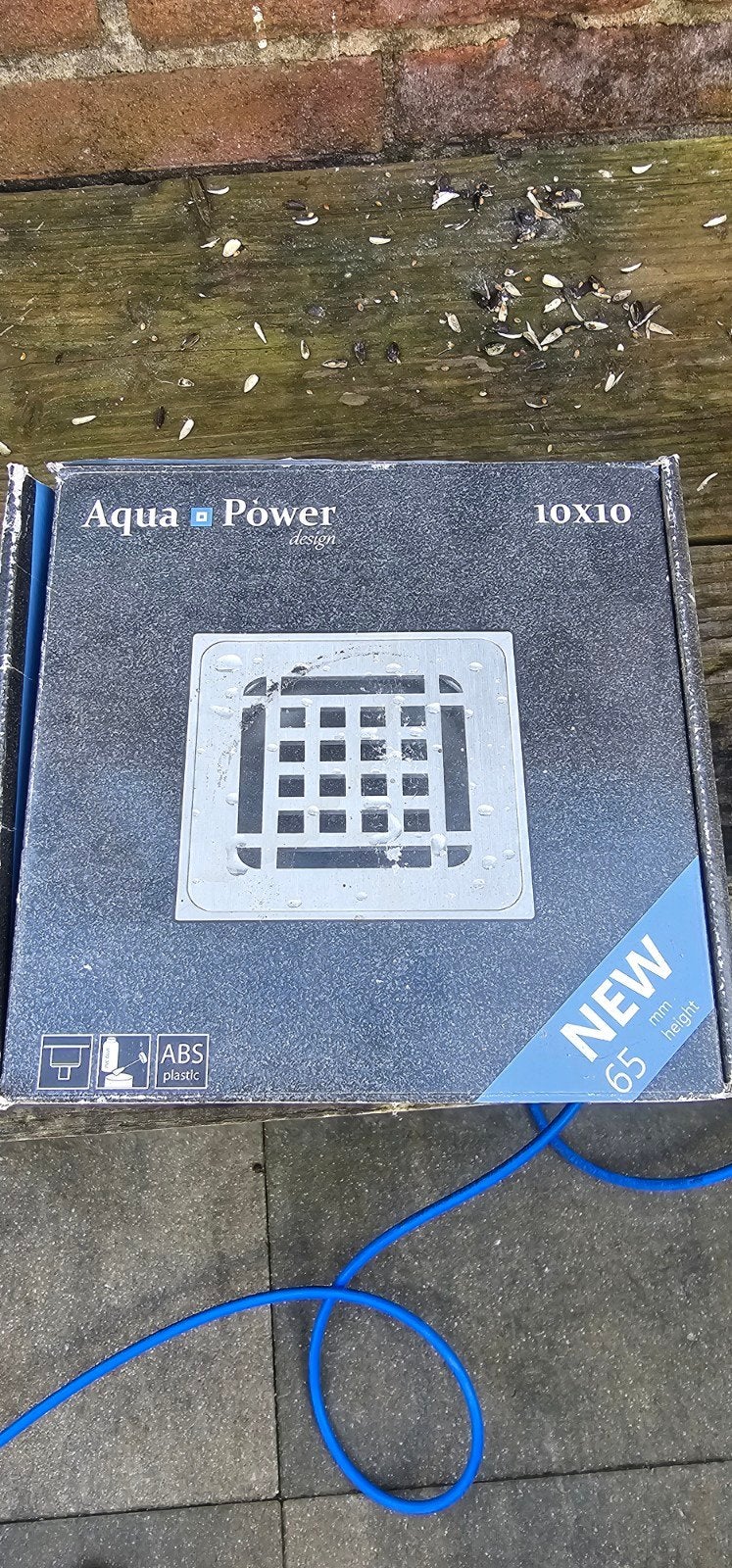 Douchput 10x10, Ophalen of Verzenden, Nieuw, Rvs, Douche