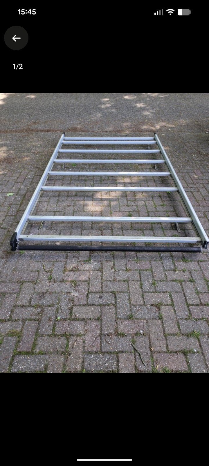 Aluminium imperiaal voor bestelbus of aanhanger, Ophalen, Gebruikt