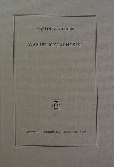 Martin Heidegger -Was ist Metaphysik?, Boeken, Verzenden, Zo goed als nieuw