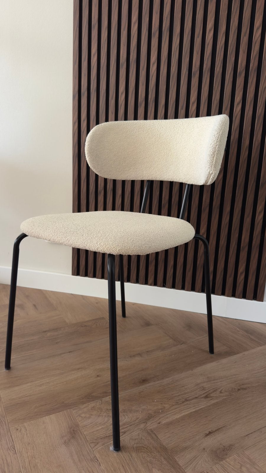 6 eetkamerstoelen Leenbakker: van €479 nieuwprijs voor  €279, Ophalen, Overige kleuren, Zo goed als nieuw, Stof