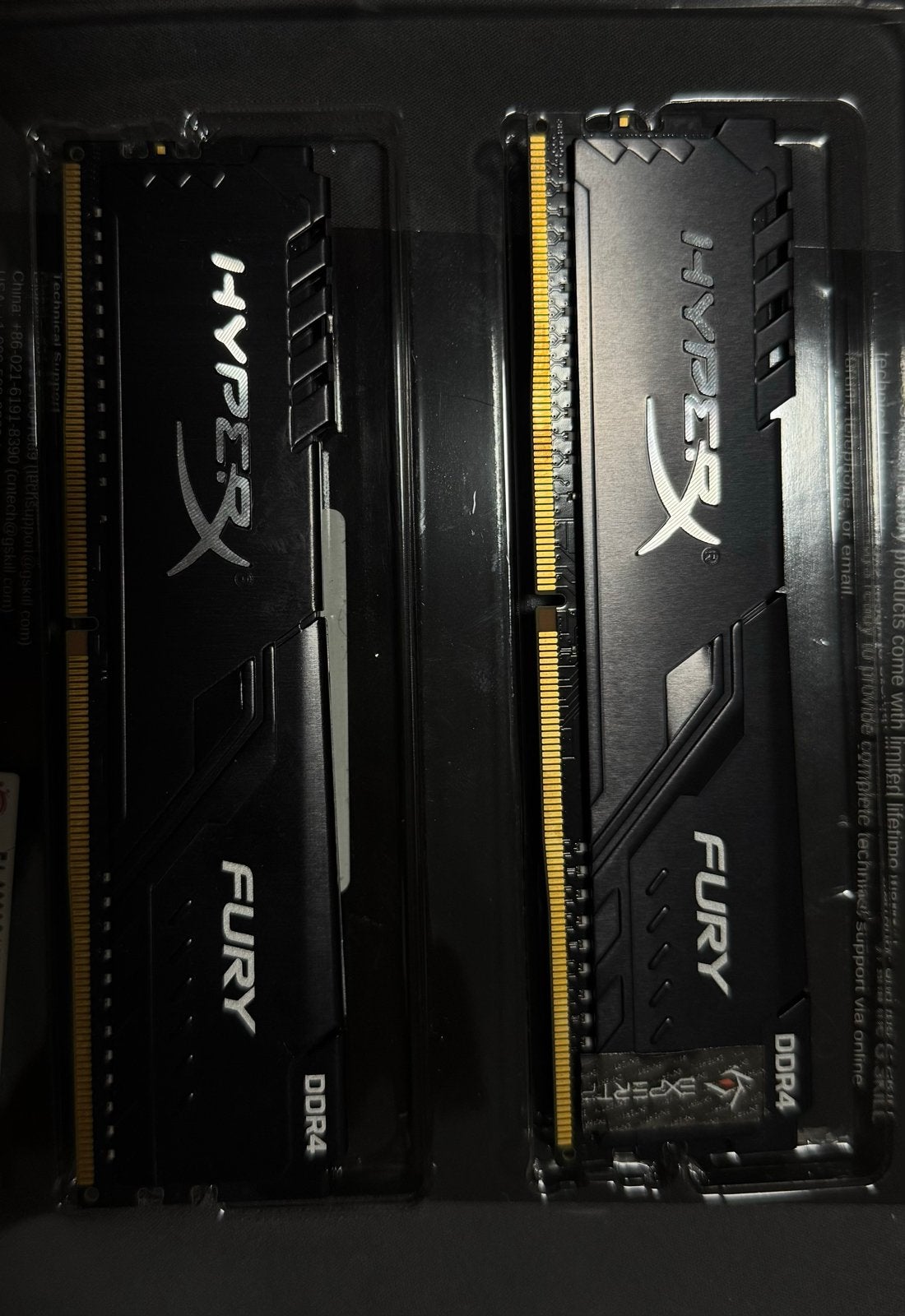 HyperX Fury DDR4 RAM Kit - Perfecte Staat, Computers en Software, RAM geheugen, DDR4, Ophalen of Verzenden, Zo goed als nieuw