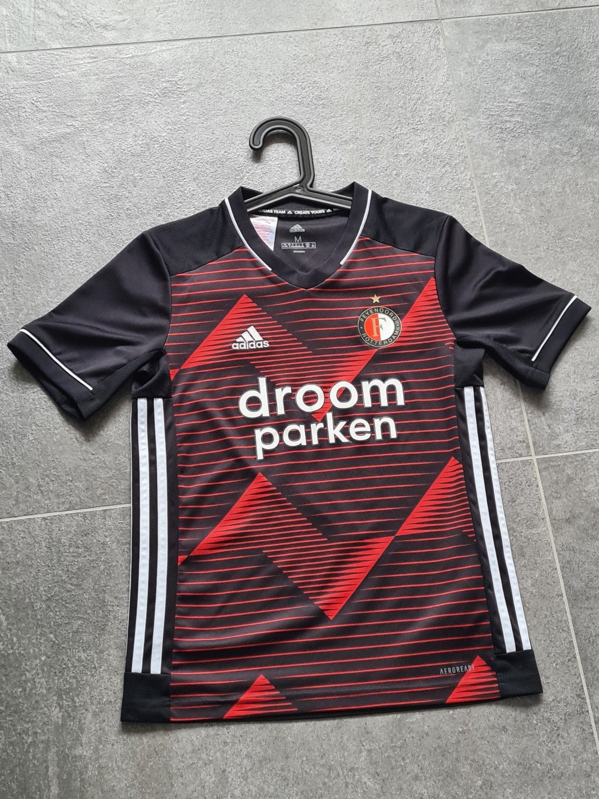 ZGAN! Origineel trainingsshirt voetbal Feyenoord Adidas, Jongen of Meisje, Ophalen of Verzenden, Zo goed als nieuw, Shirt of Longsleeve