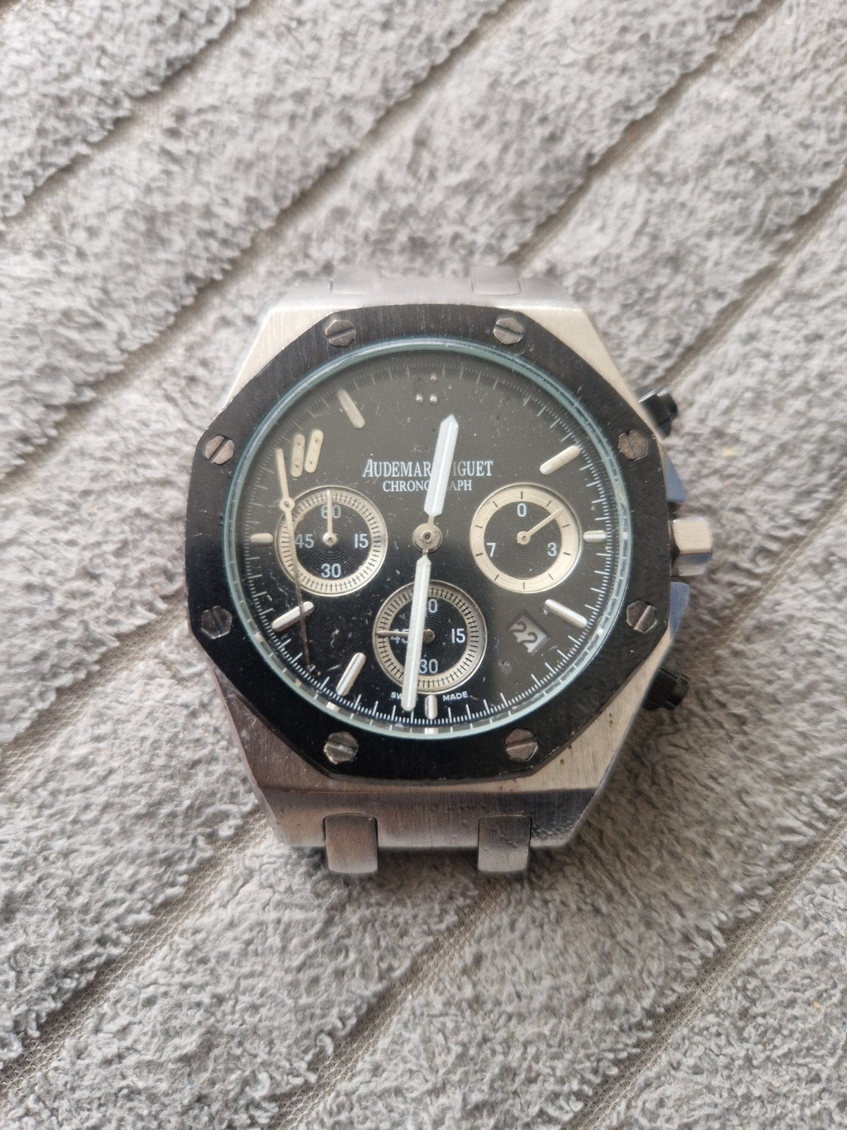 Ap horloge defect, Sieraden, Tassen en Uiterlijk, Horloges | Heren, Ophalen, Staal, Overige merken