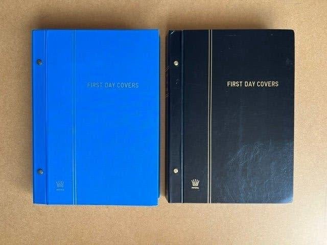 2 IMPORTA ALBUMS MET 354 BLANCO FDC'S NEDERLAND, Verzenden, Onbeschreven, Nederland