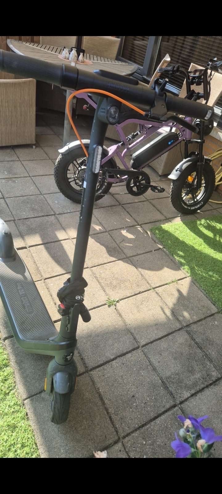 Ninebot elektrische step (E-scooter), Fietsen en Brommers, Ophalen of Verzenden, Zo goed als nieuw, Elektrische step (E-scooter)