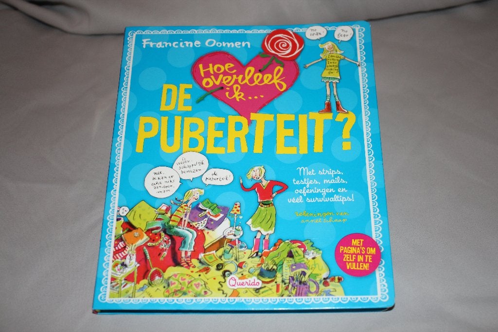Francine Oomen Hoe overleef ik de puberteit - zelf invullen, Ophalen of Verzenden, Gelezen, Francine Oomen