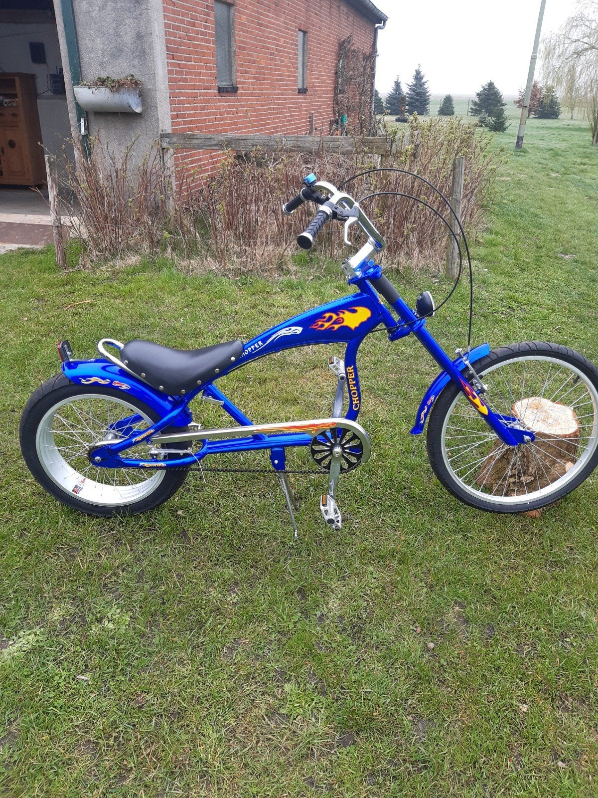 Schitterende Lowrider fiets. Chopper.  Mancave.  Als nieuw., Fietsen en Brommers, Fietsen | Cruisers en Lowriders, Ophalen of Verzenden