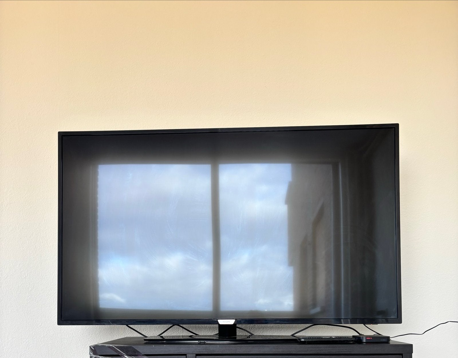 Philips smart tv 55 inch, grote tv met standaard, Ophalen, Philips, LED, 50 Hz
