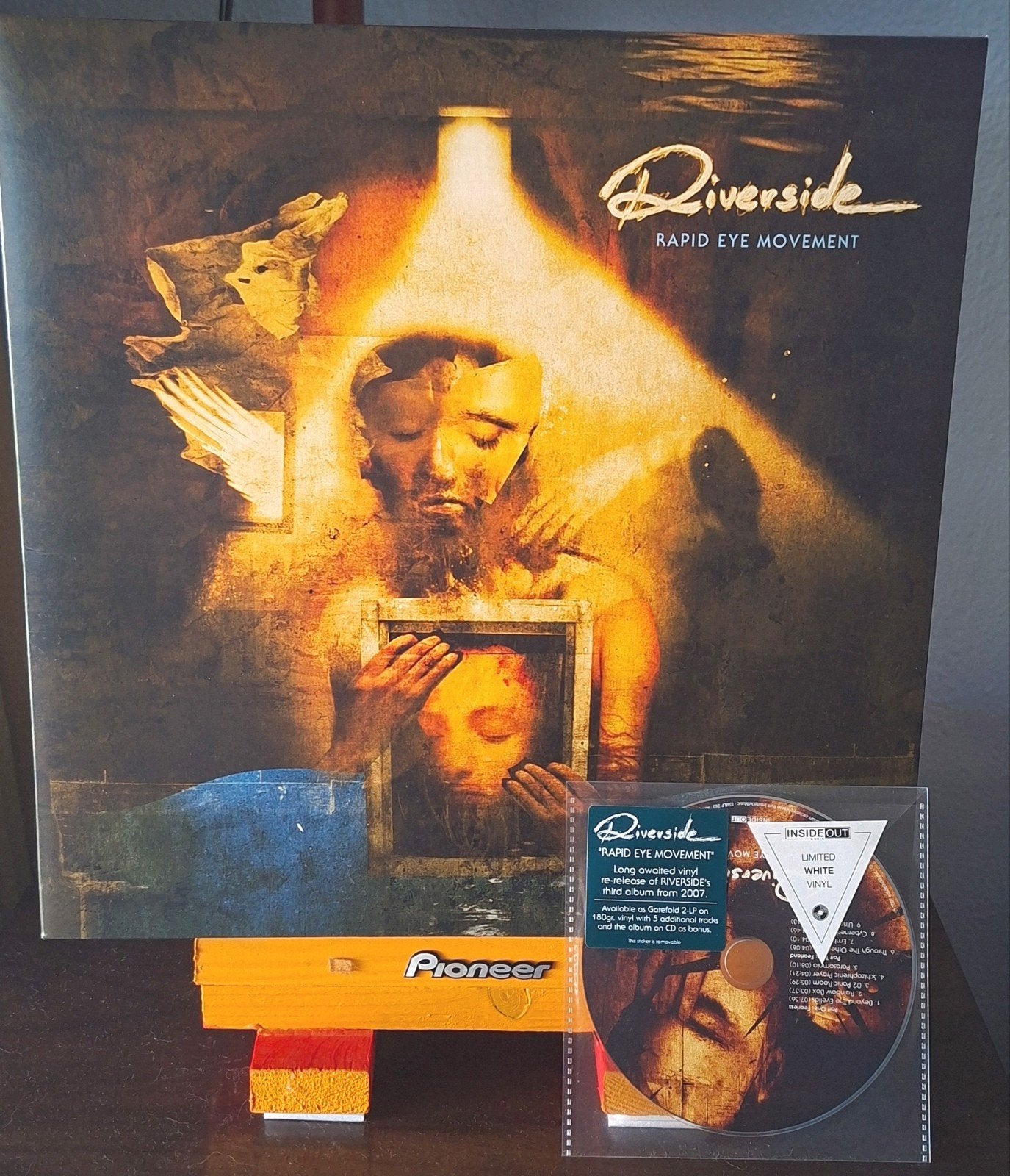 RIVERSIDE Rapid Eye Movement Limited White Vinyl, Dubbel-LP, Ophalen of Verzenden, Zo goed als nieuw, 12 inch