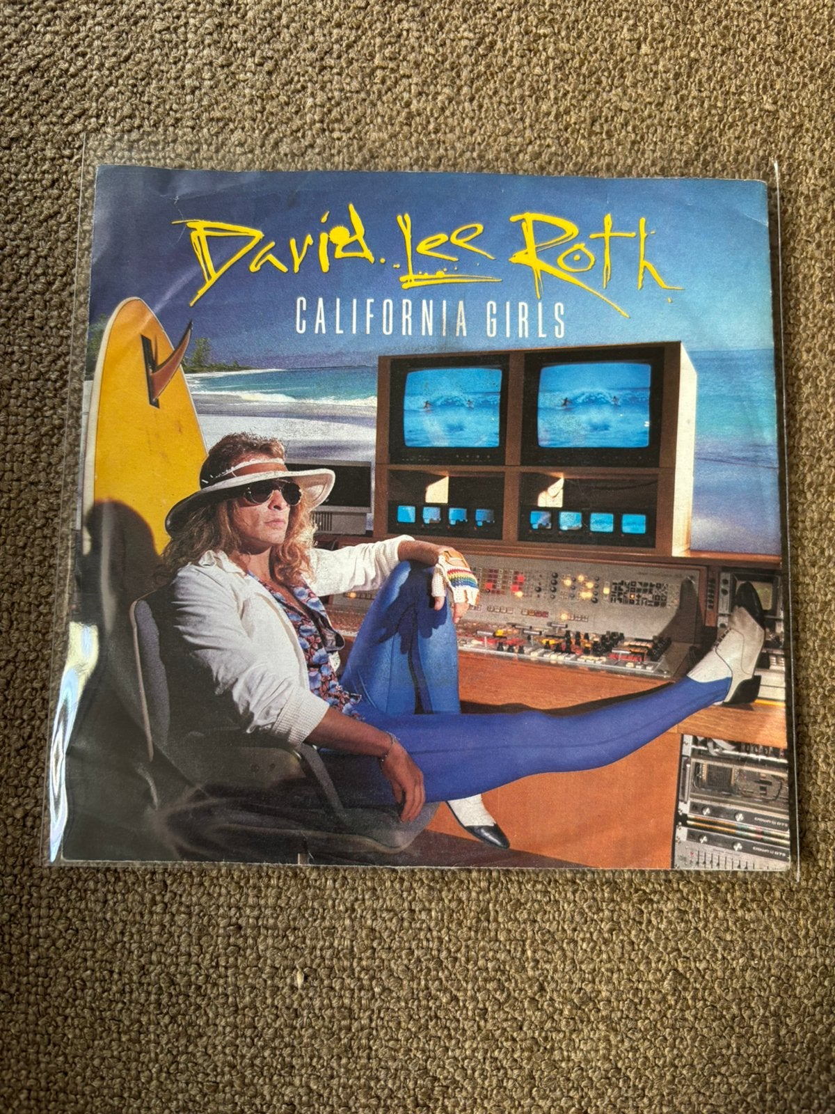 David Lee Roth - California Girls, Cd's en Dvd's, Ophalen of Verzenden, Zo goed als nieuw, 7 inch, Pop