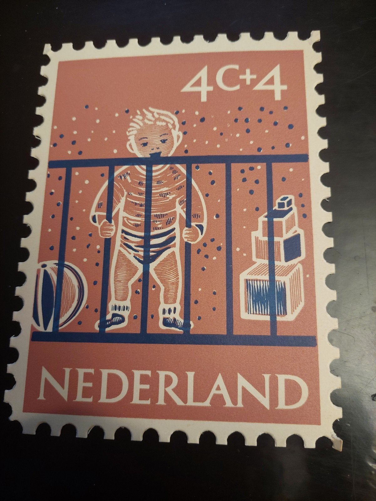 Postzegels Nederland 1959 Nvph 731speciale uitgave., Ophalen of Verzenden, Na 1940, Gestempeld