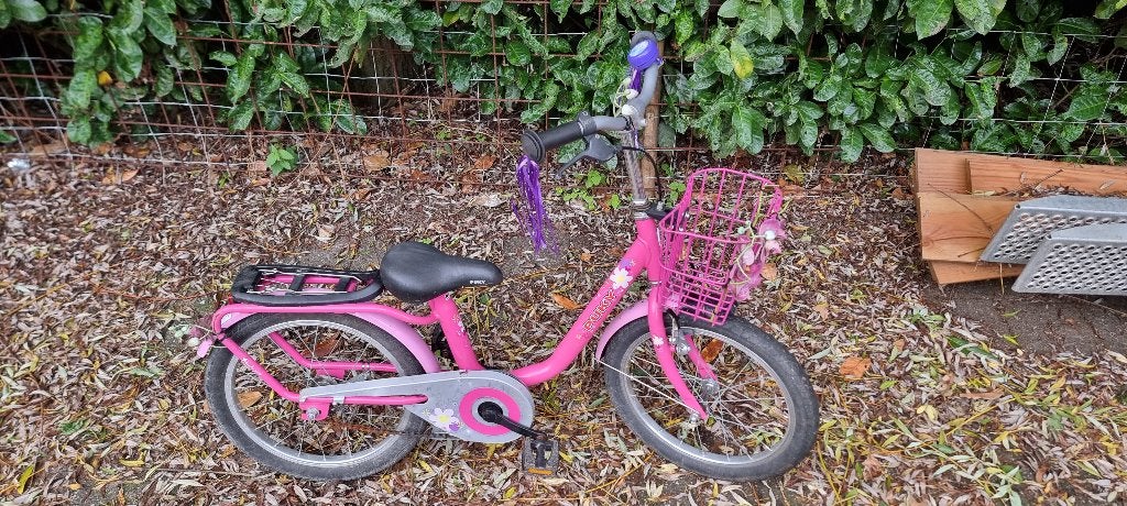 Kinderfiets puky 18inch, Ophalen, Terugtraprem, Puky, 16 tot 20 inch