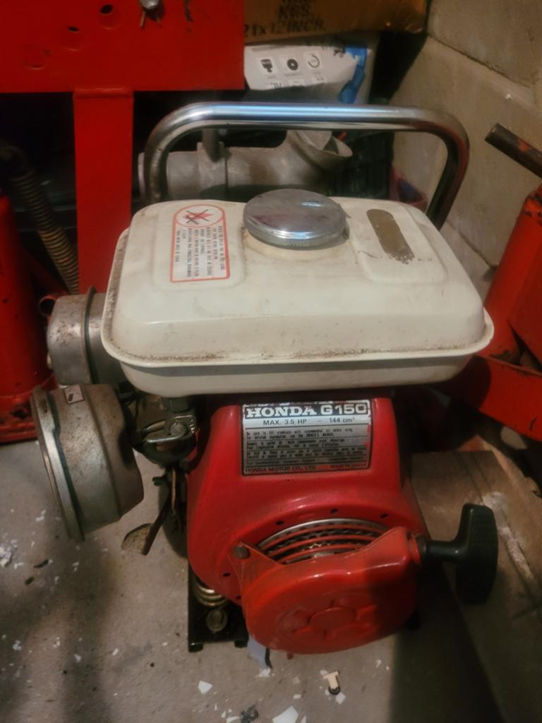 Honda G150 waterpomp 3 duims, Tuin en Terras, Waterpompen, Ophalen, Gebruikt, Handmatig
