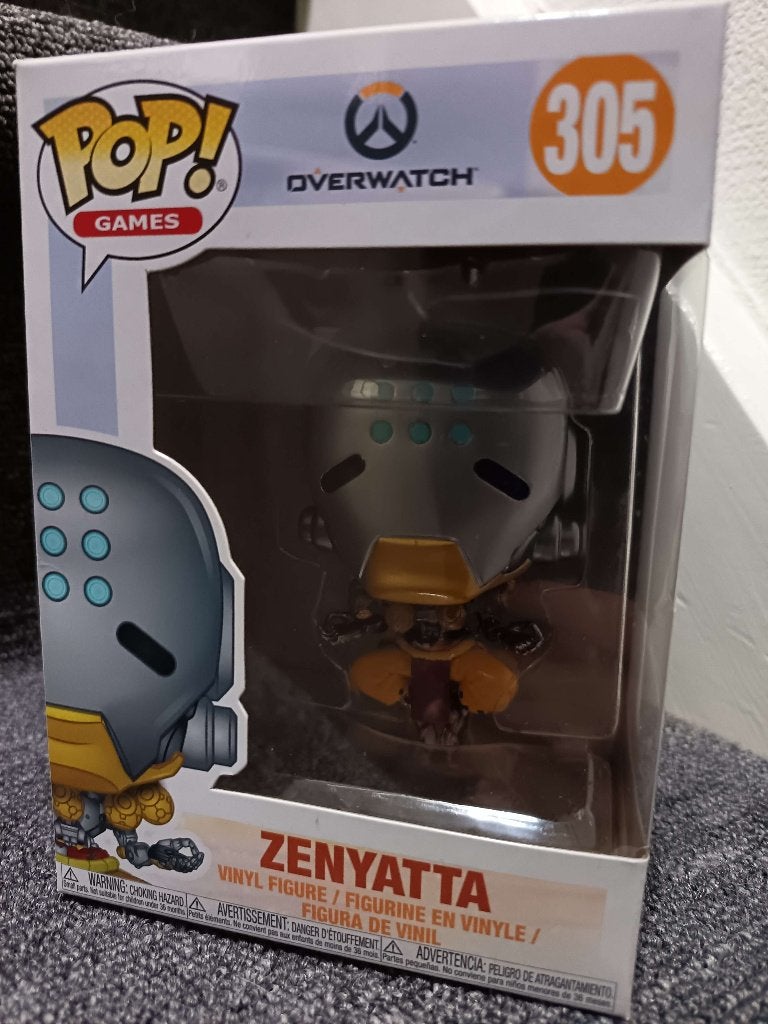 Funko Pop Overwatch Zenyatta #305, Ophalen of Verzenden, Zo goed als nieuw