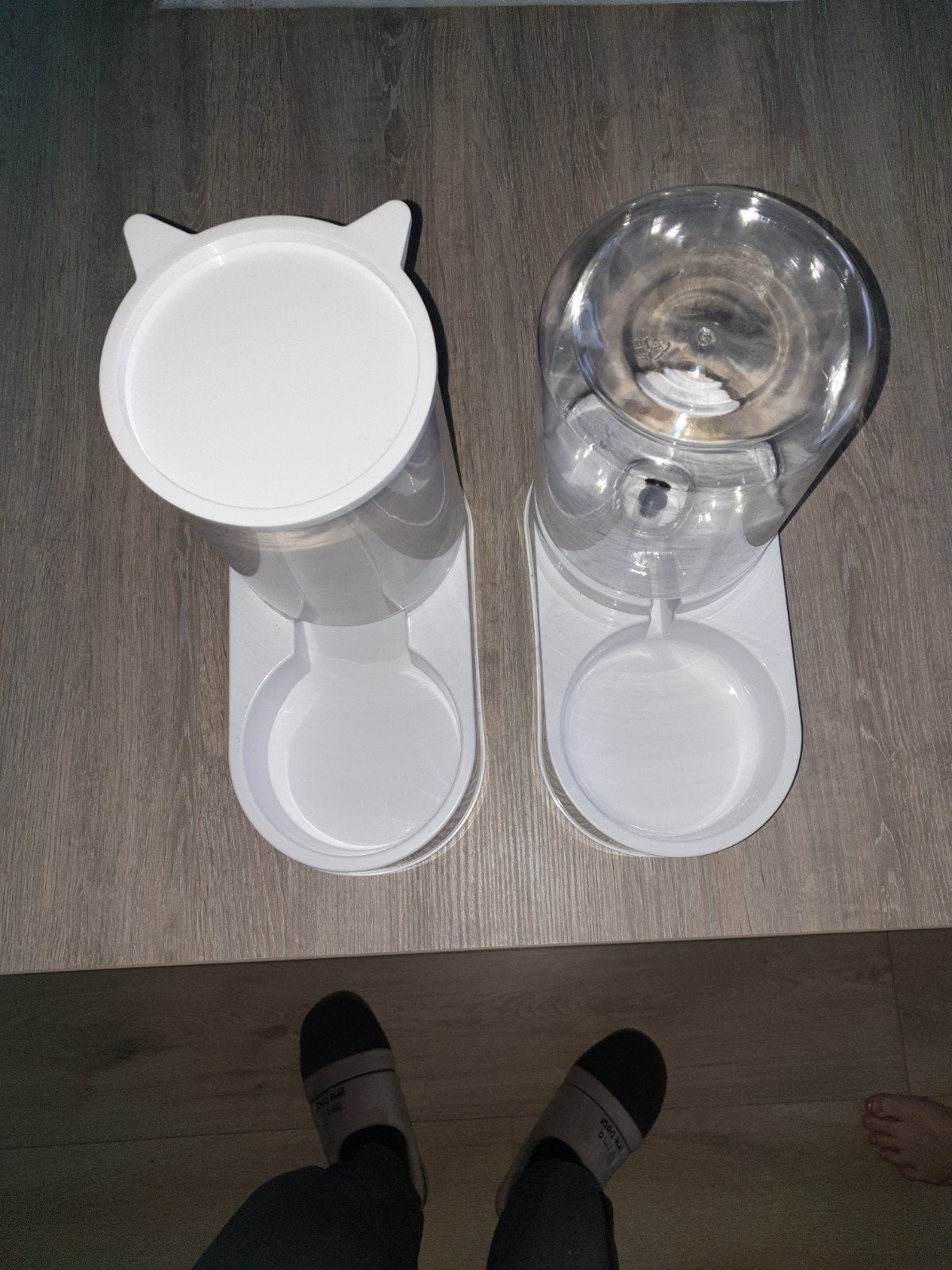 Te koop, voer en waterbak kat, Ophalen, Nieuw
