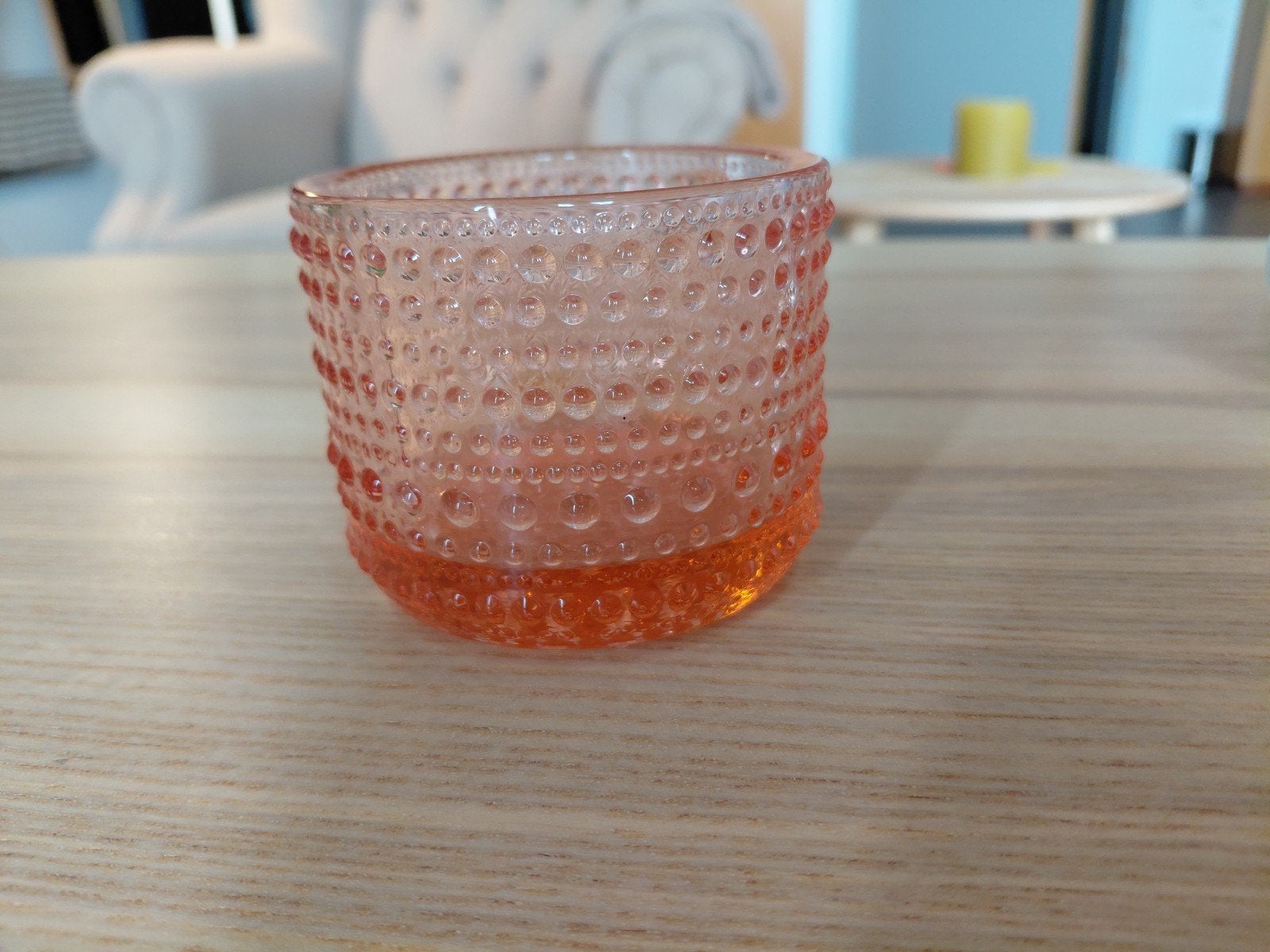 Kastehelmi Iittala lichtje, Verzenden, Rond, Handgemaakt, Glas