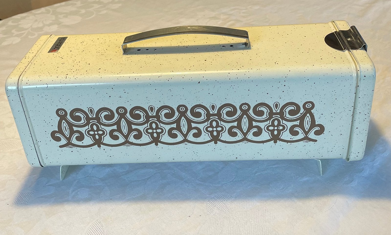 Vintage Brabantia koekblik/trommel., Ophalen of Verzenden, Huis en Inrichting