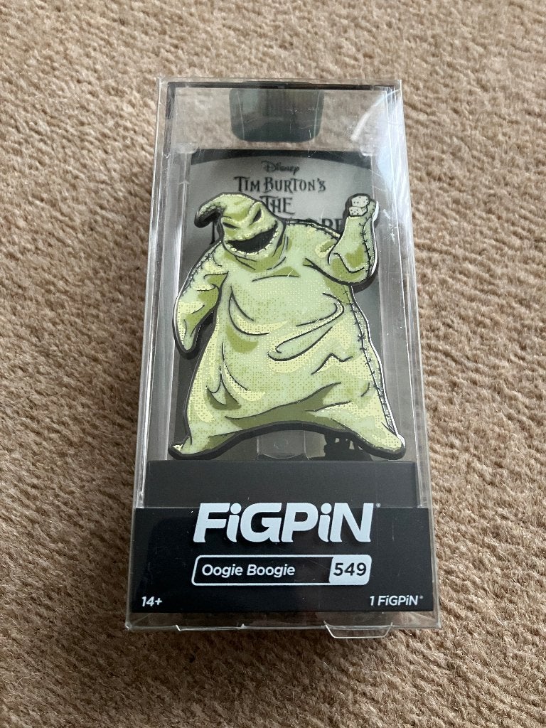 FiGPiN 549 The Nightmare before Christmas Oogie Boogie, Ophalen, Overige figuren, Nieuw, Beeldje of Figuurtje