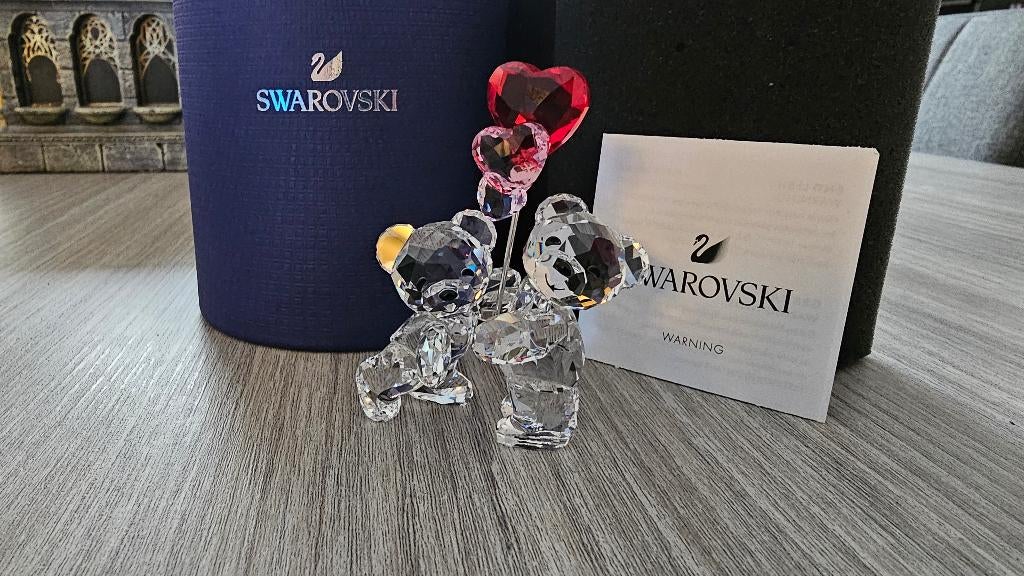 Swarovski Kris Beer Hartballonnen! NIEUW!, Verzamelen, Swarovski, Ophalen of Verzenden, Nieuw, Figuurtje