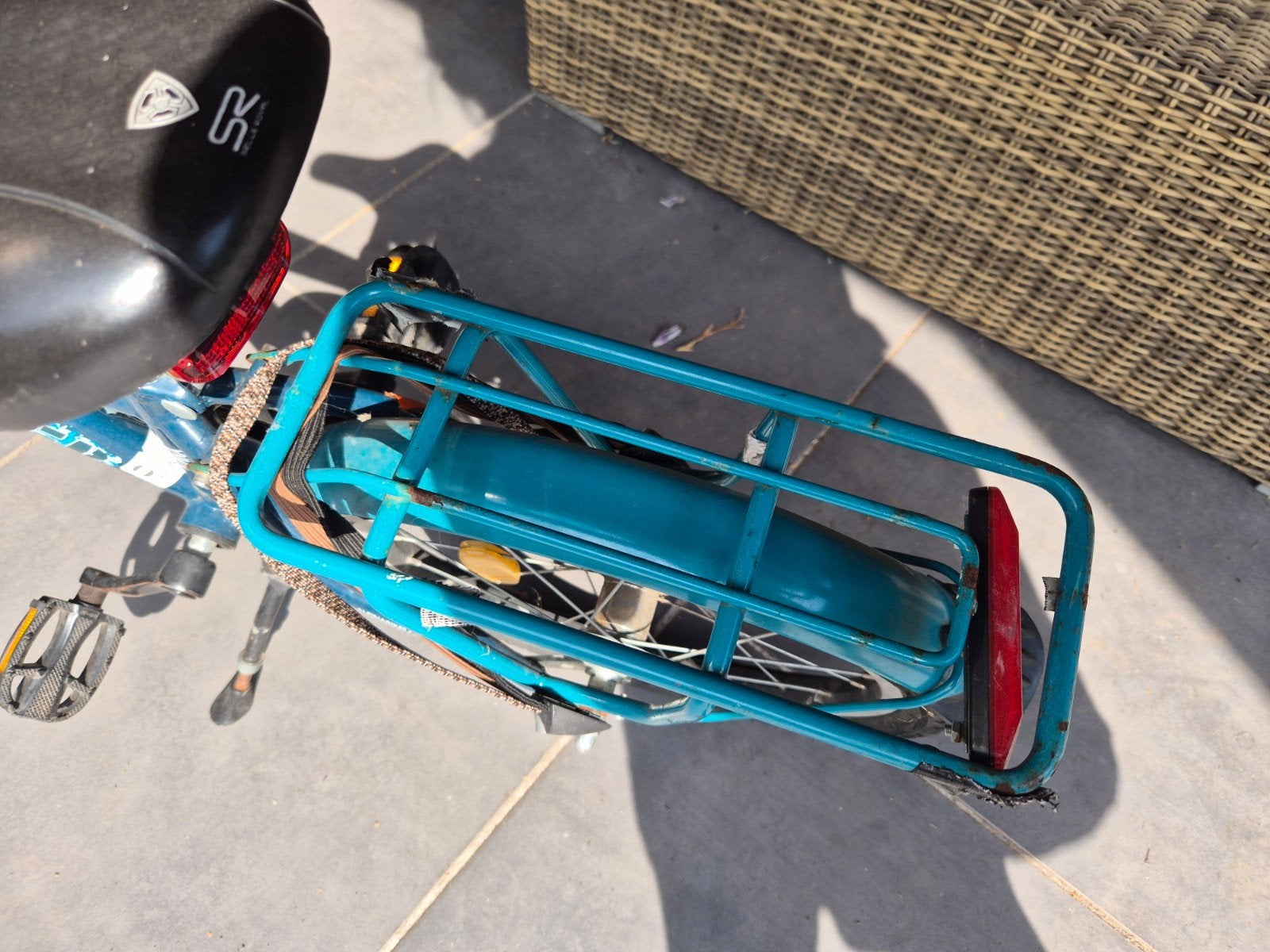 Alpina kinderfiets 20 inch - Blauw, Gebruikt, Alpina, Ophalen of Verzenden, Terugtraprem