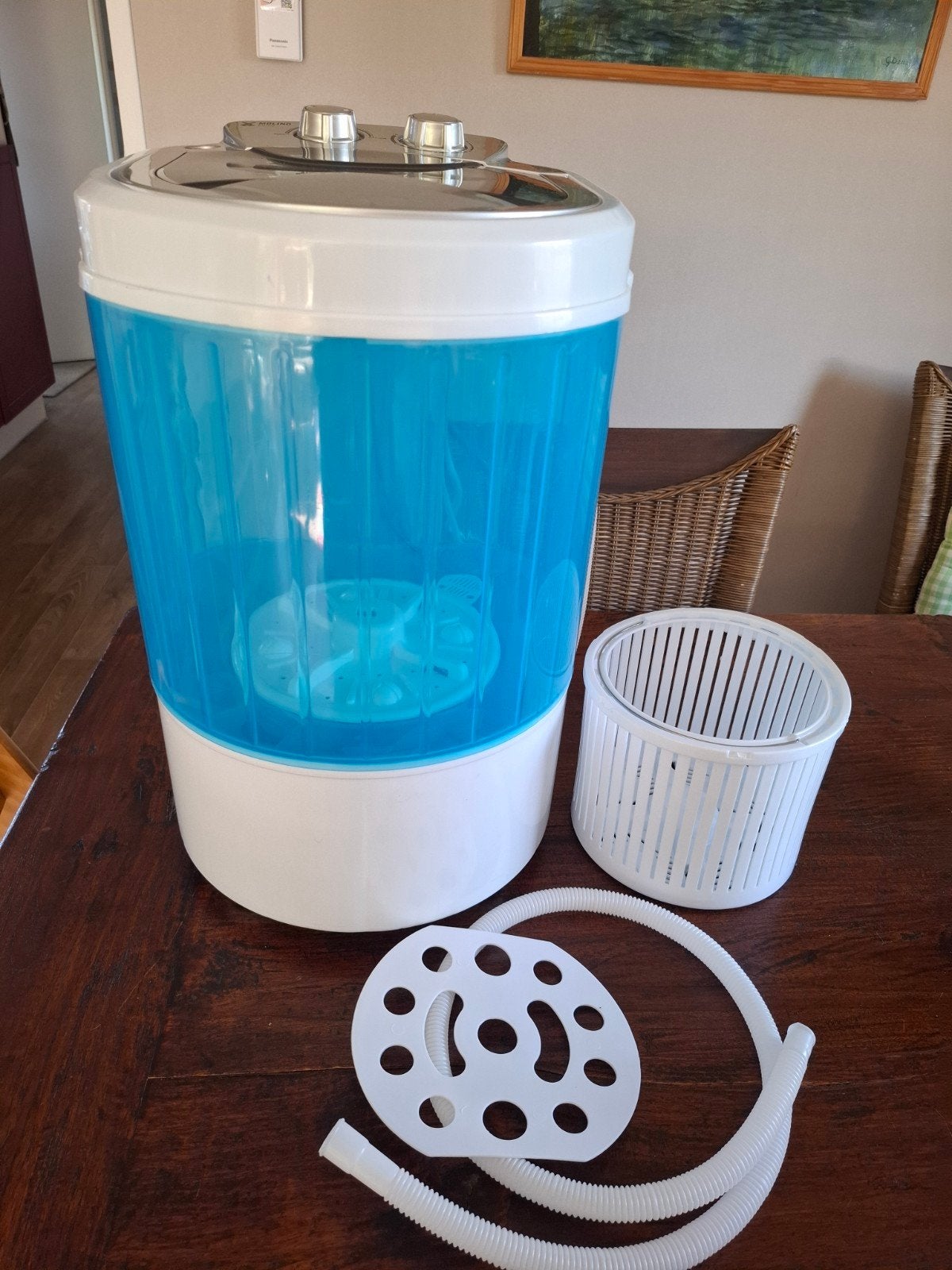 Compacte Molino mini wasmachine - Ideaal voor kleine ruimtes, Ophalen, Minder dan 1200 toeren, Minder dan 85 cm, 4 tot 6 kg