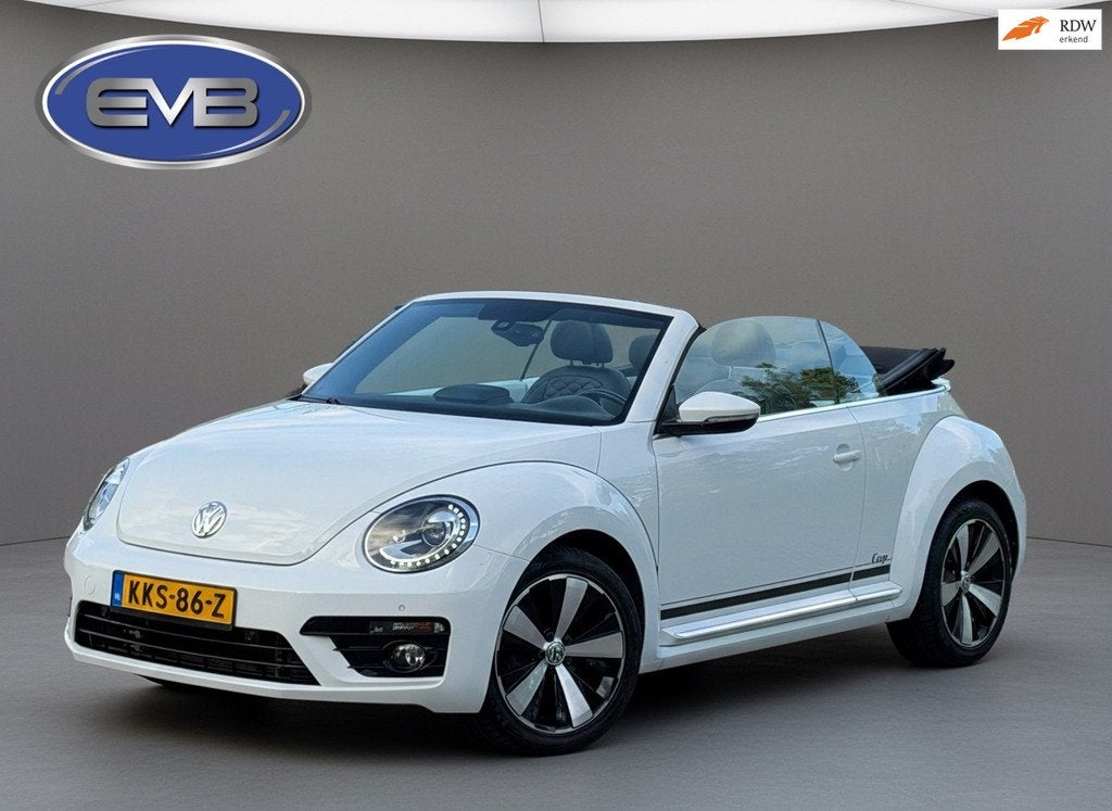 Volkswagen Beetle Cabriolet 1.2 TSI Design BlueMotion, achte, Auto's, Volkswagen, Voorwielaandrijving, Gebruikt, 4 cilinders, Cabriolet