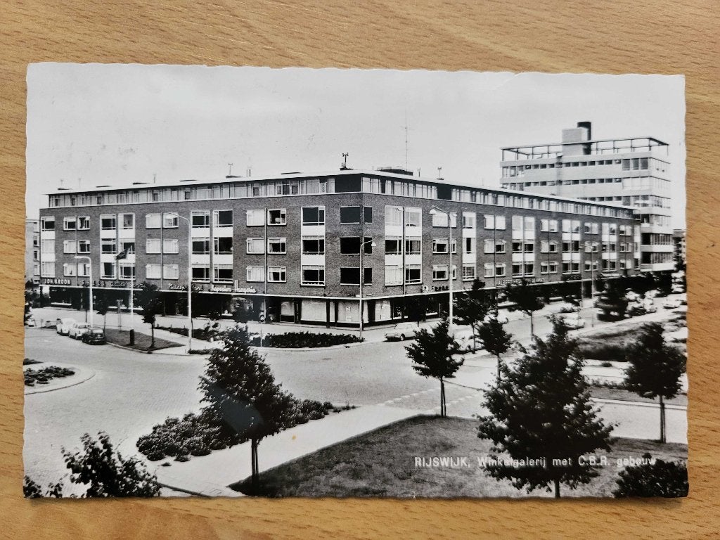 ansicht RIJSWIJK winkelgalerij CBR, Verzamelen, Ophalen of Verzenden, Voor 1920, Zuid-Holland