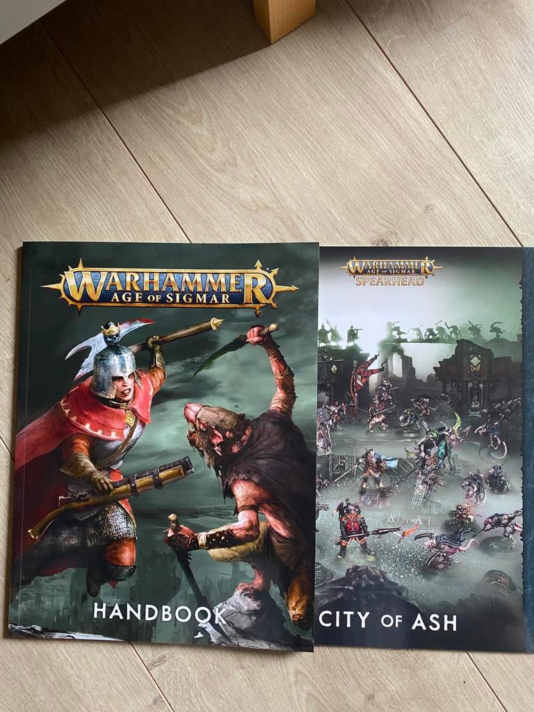 2 City of Ash books AOS, Hobby en Vrije tijd, Wargaming, Ophalen of Verzenden, Nieuw, Warhammer, Boek of Catalogus