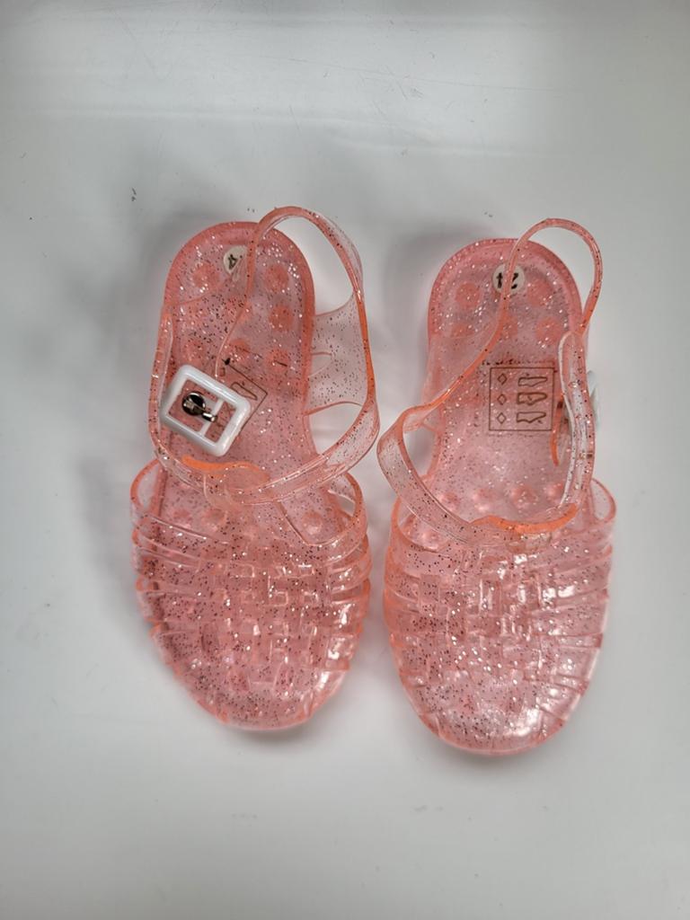 Zomer kindersandaal - Glitter Rose - Maat 24 -  Teen Prinses, Kinderen en Baby's, Kinderkleding | Schoenen en Sokken, Meisje, Overige typen