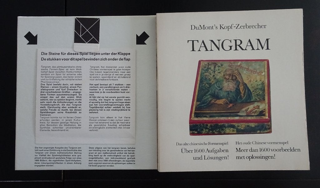 TANGRAM, Een of twee spelers, Ophalen of Verzenden, Zo goed als nieuw