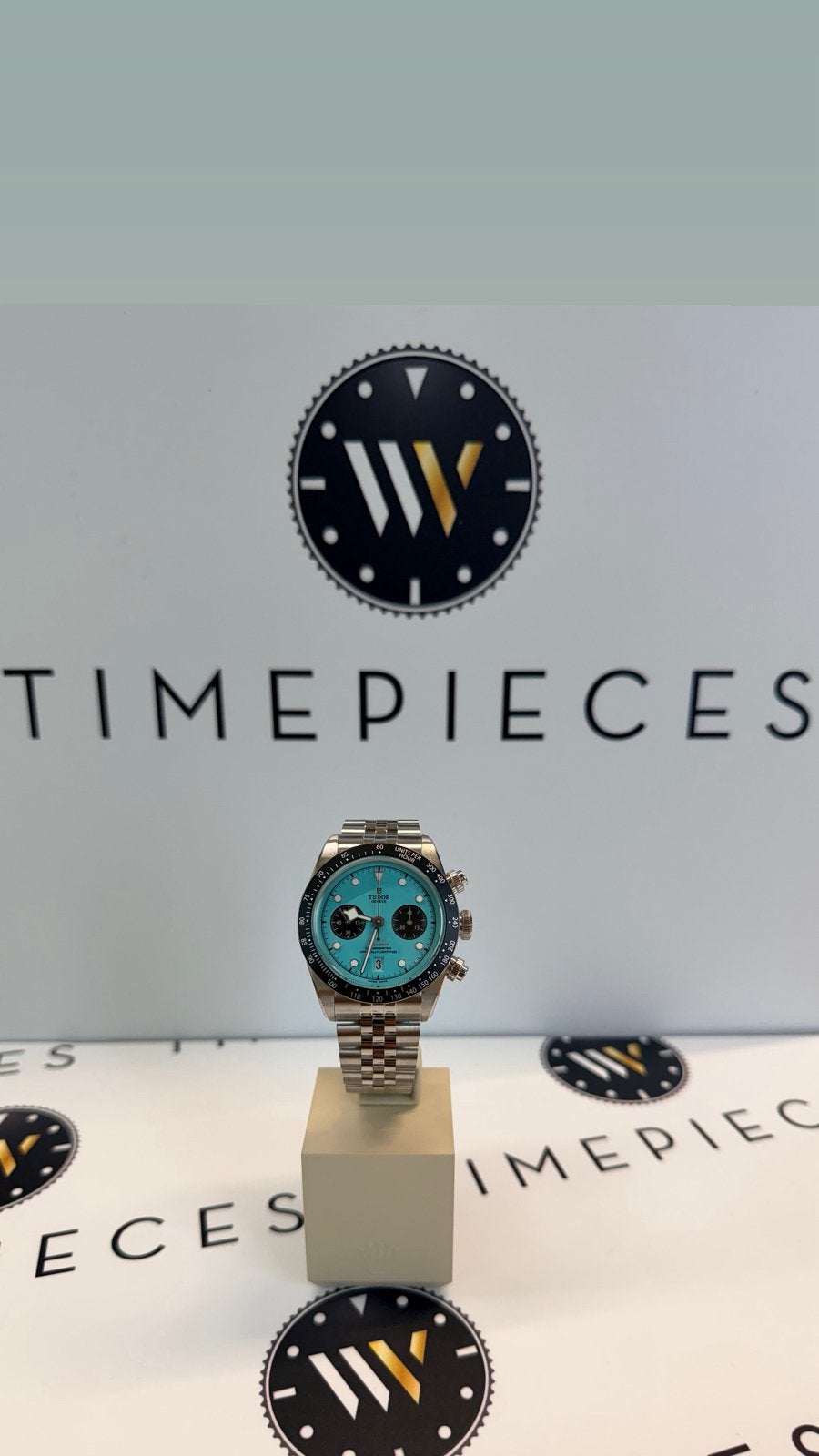 Tudor Black Bay Chrono “Flamingo Blue”  M7936N-0024 Nieuw, Staal, Staal, Polshorloge, Nieuw