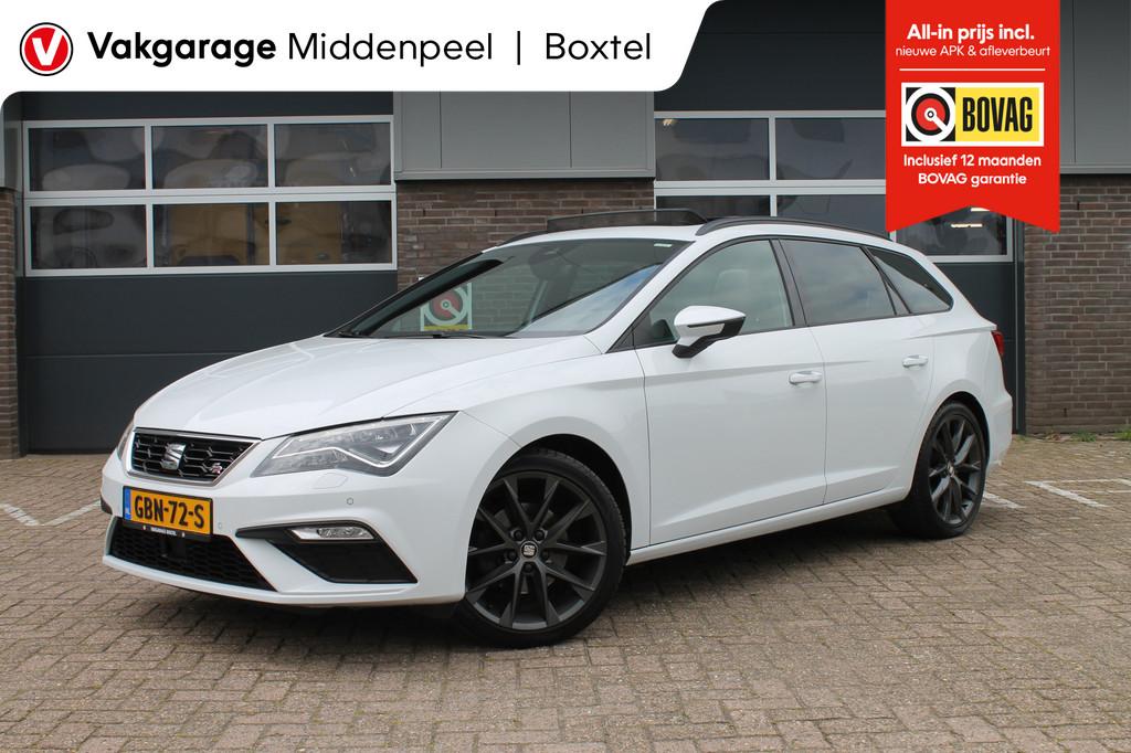 SEAT Leon ST 1.5 TSI FR | Pano | Keyless | CC | Cam, Auto's, 12 maanden, 4 cilinders, Leon, Wit
