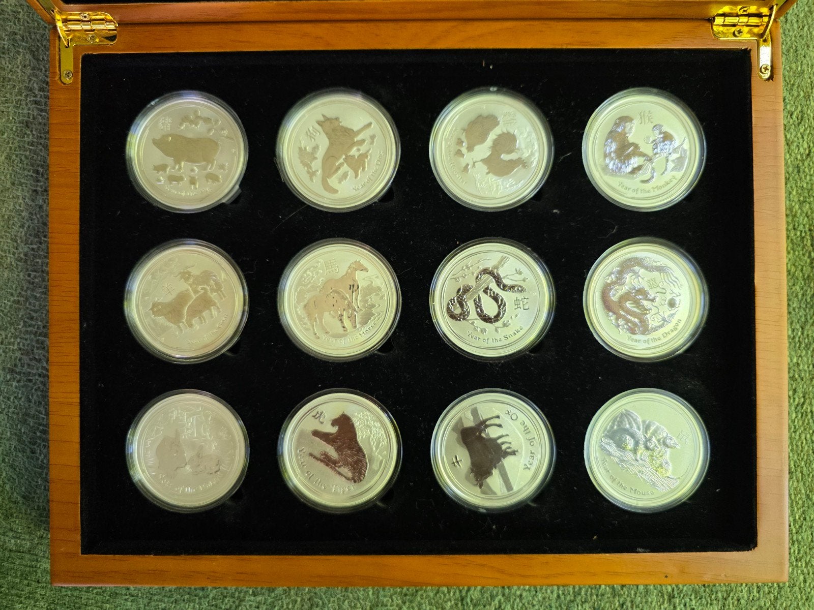 Lunar II set 1 ounce silver., Ophalen of Verzenden, Zilver
