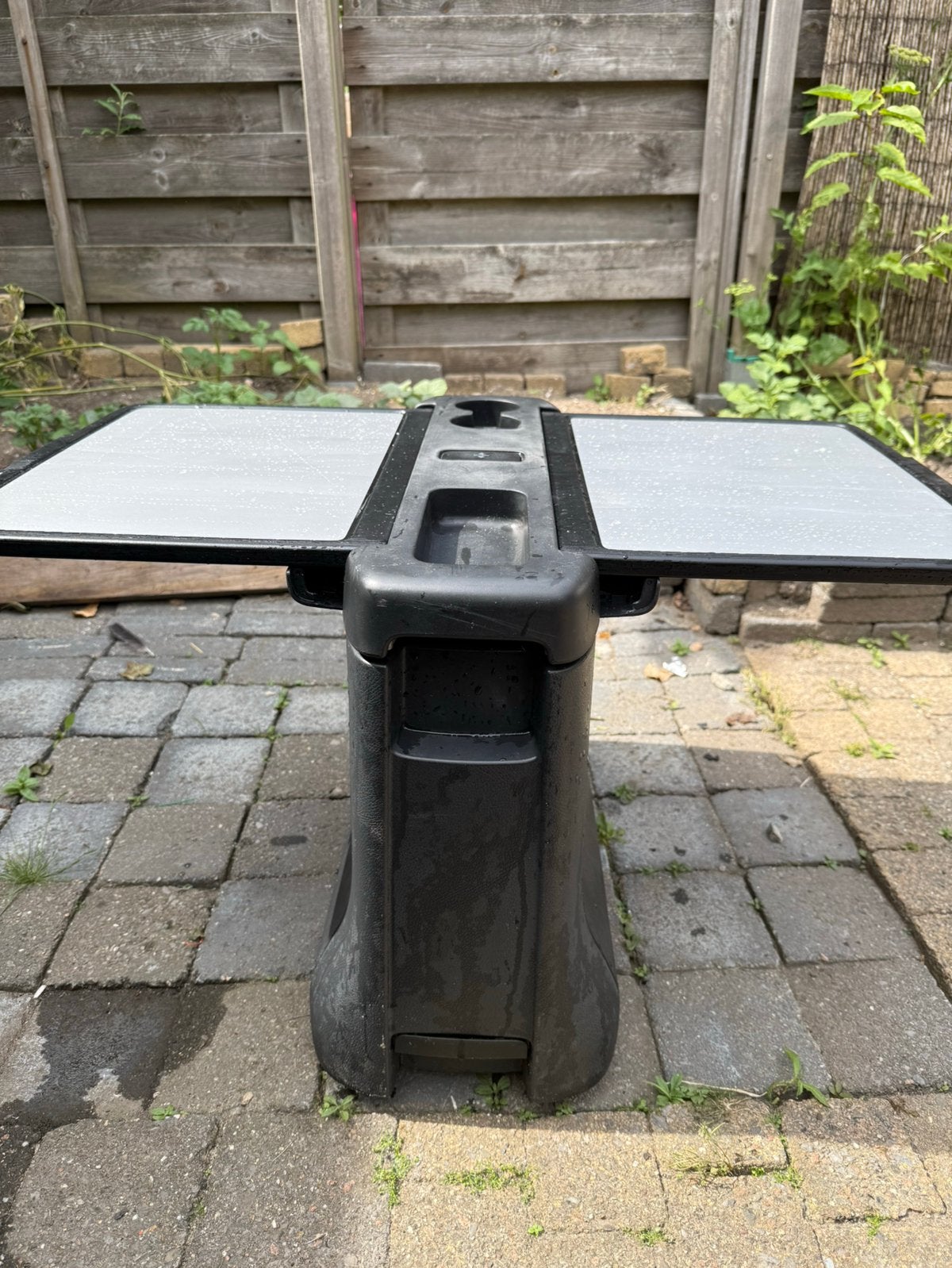 Opvouwbare campingtafels/ bijzettafels met opbergruimtes, Ophalen, Zo goed als nieuw, Campingtafel