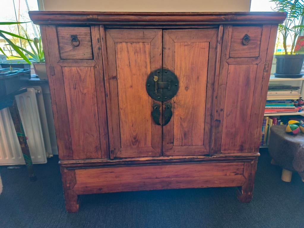 Antiek Chinees Dressoir/Ladekast - Qing Dynastie Stijl, Ophalen