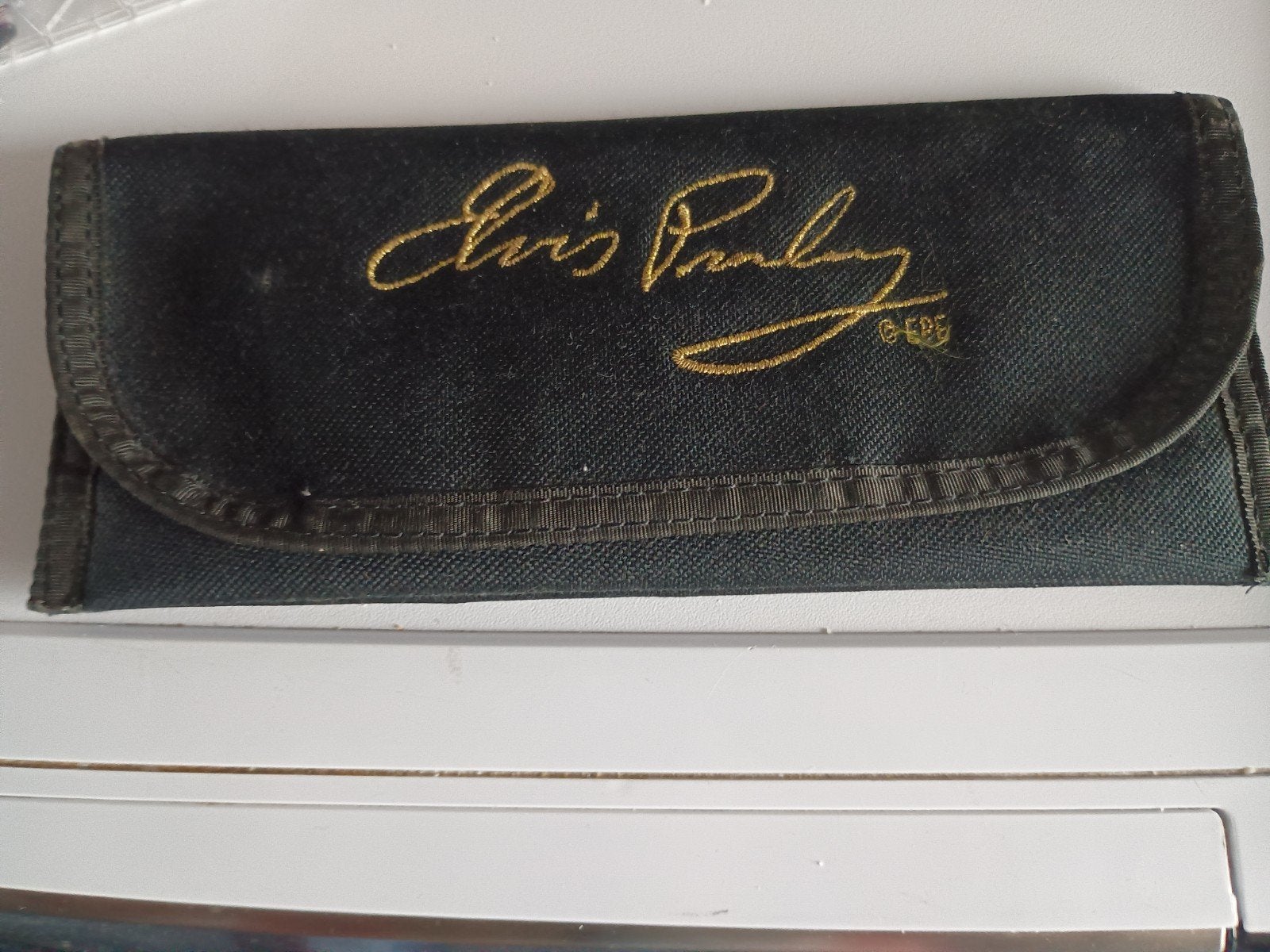 Elvis Presley etui met opdruk handtekening - Nieuw, Verzamelen, Muziek, Artiesten en Beroemdheden, Ophalen of Verzenden, Nieuw